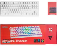 MODECOM Przewodowa klawiatura mechaniczna RGB PUDDING EDITION biała K-MC-LANPARTY-U-RGB-BLUE-200-PUDD - 697612 - zdjęcie 9